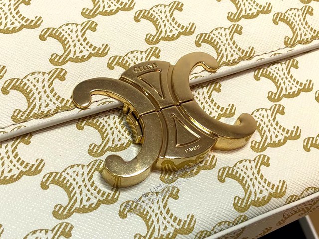 Celine專櫃2022新款Triomphe Shoulder Bag 194143 賽琳最新款凱旋門腋下包 sldj2419